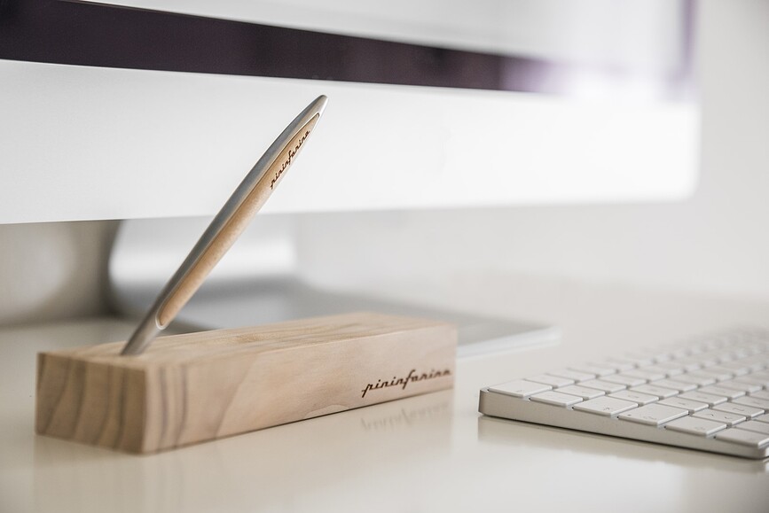 Pininfarina Cambiano Vječna Olovka Wood zlatna