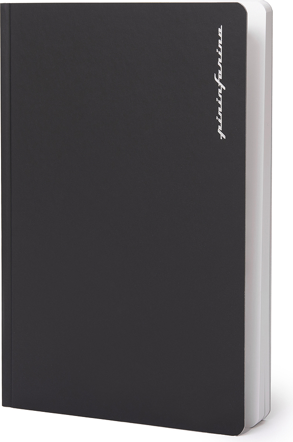 Pininfarina Carnet en papier de pierre imperméable, ligné, A5, 128 pages, rouge