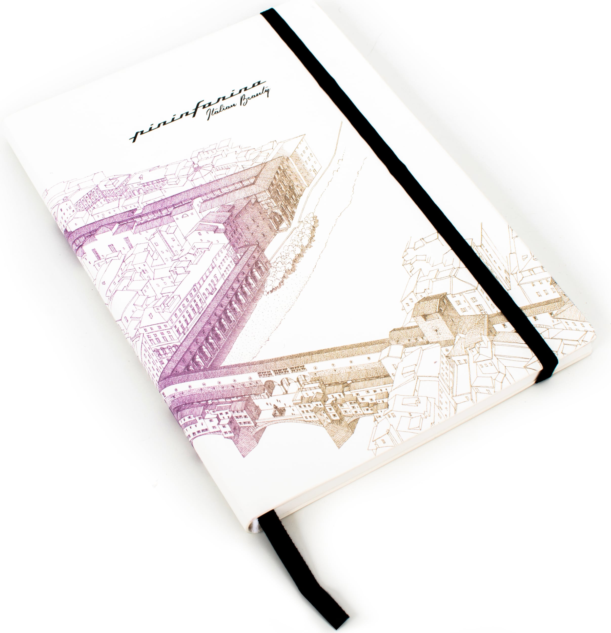 Pininfarina Italian Beauty Firenze Notizbuch aus Steinpapier, wasserfest, A5, 128 Seiten