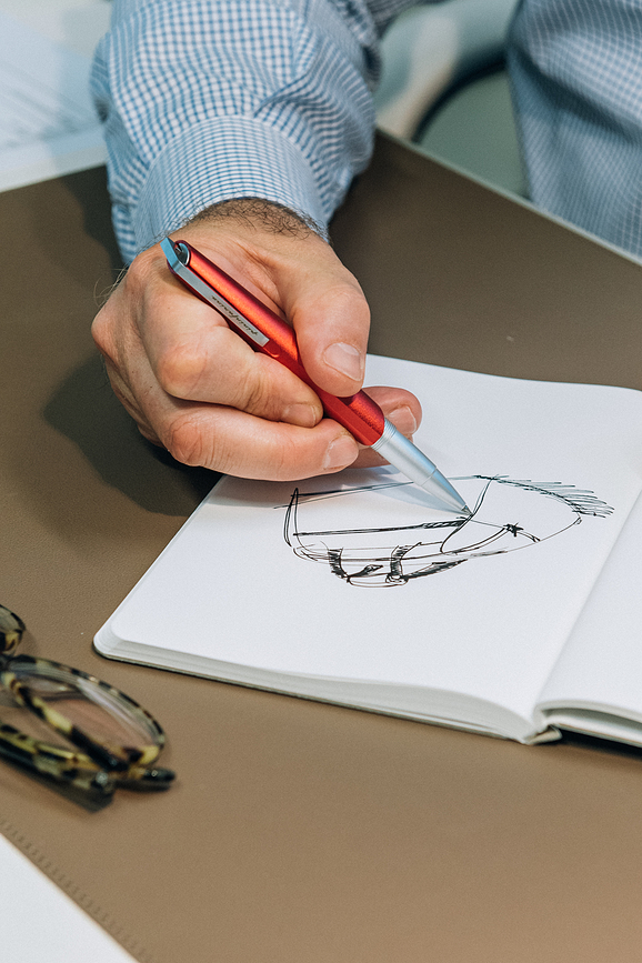 Pininfarina Pf Go Stylo, titane