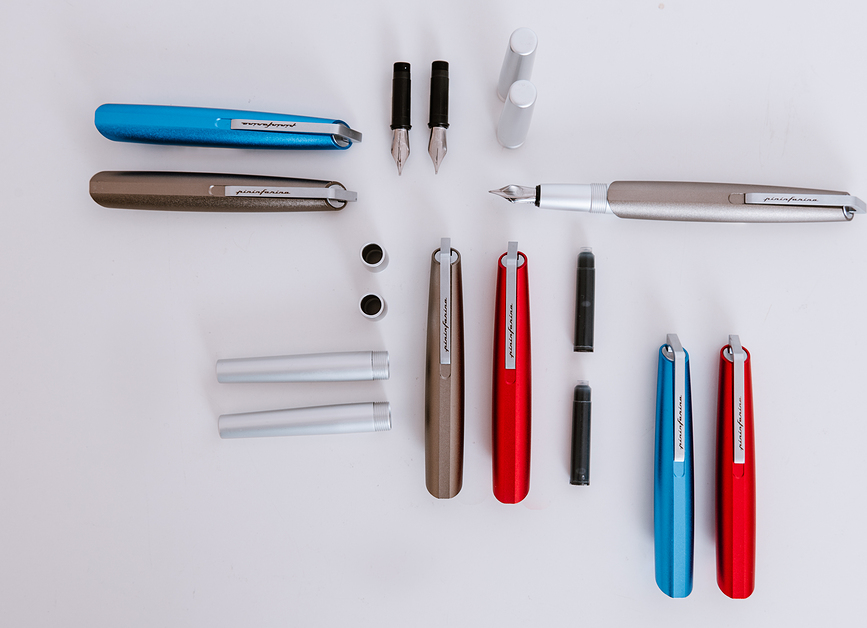 Pininfarina Pf Go B Stylo Plume, en titane