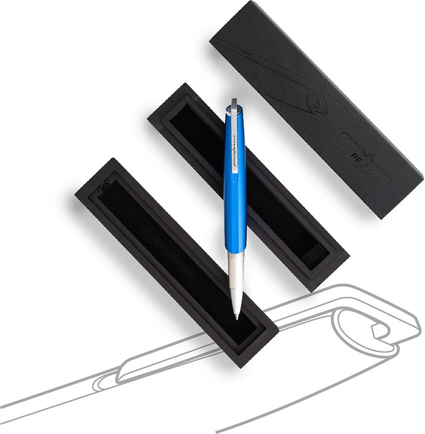 Pininfarina Pf Go Stylo Roller, noir