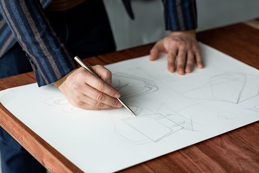 Pininfarina Prima Stylo Éternel, titane