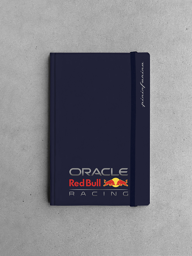 Pininfarina Redbull Cool Carnet imperméable en papier de pierre, ligné, format A5, 128 pages