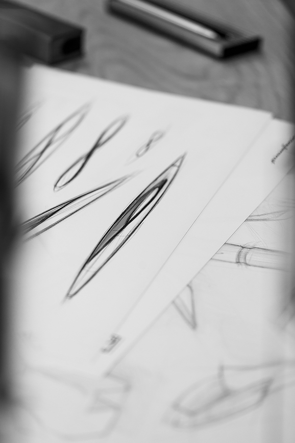 Pluma Estilográfica Aero, roja