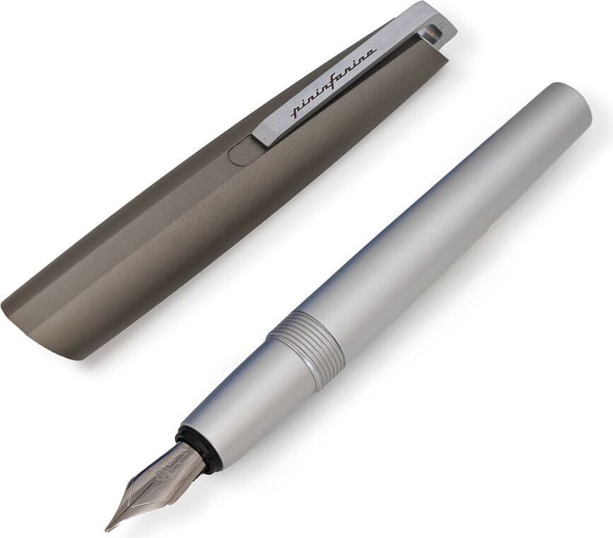 Pluma Estilográfica Pininfarina Pf Go B, de titanio