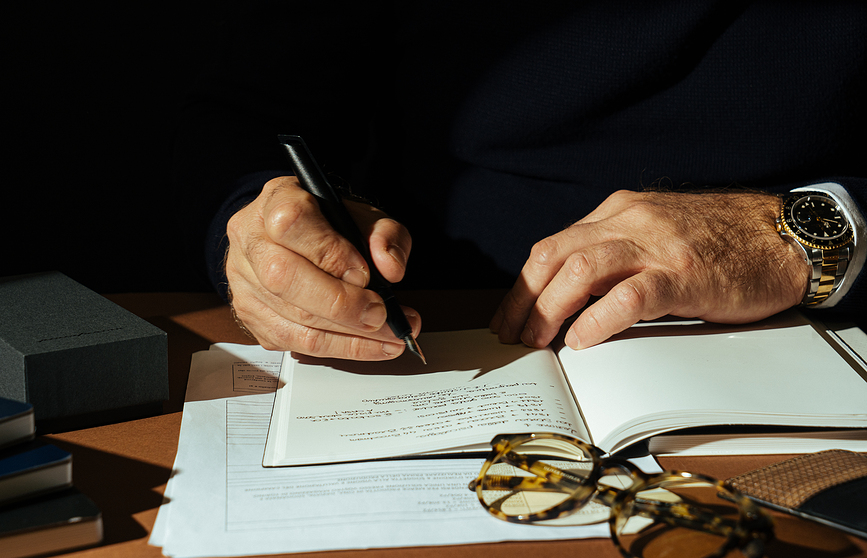 Pluma Estilográfica Pininfarina Pf Go, punta F, negra