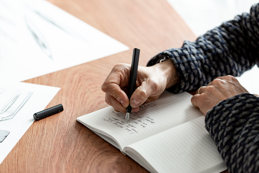 Pluma Estilográfica Pininfarina Pf One B, negro