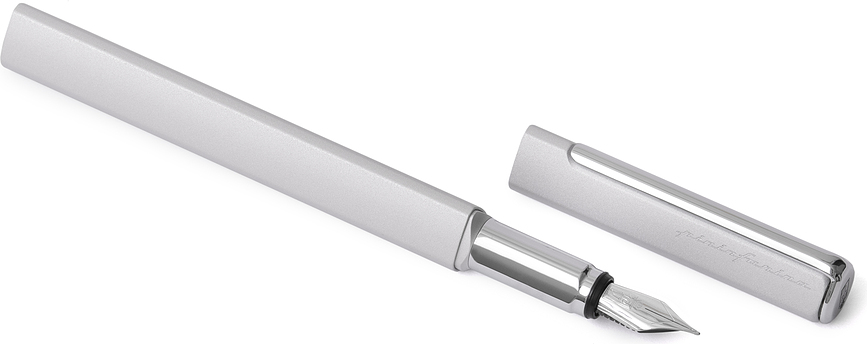 Pluma Estilográfica Pininfarina Pf One B, plateada