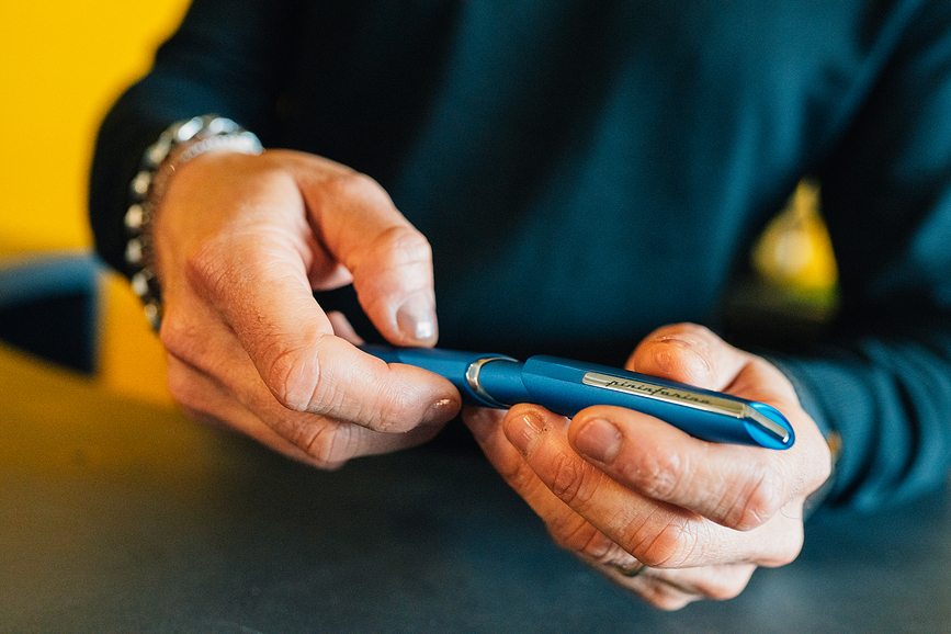 Pluma Estilográfica Pininfarina Pf Two B, azul