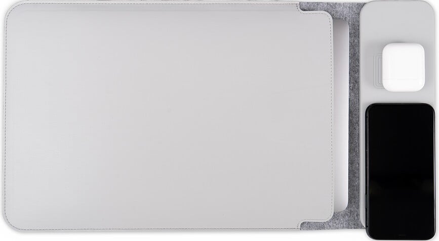 Soporte para Portátil con cargador Pininfarina, gris