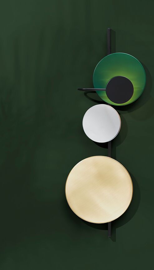 Disco para lámpara de pared Planet, 25 cm, verde