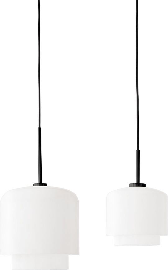 Lámpara de Techo Megumi 28 cm, negra