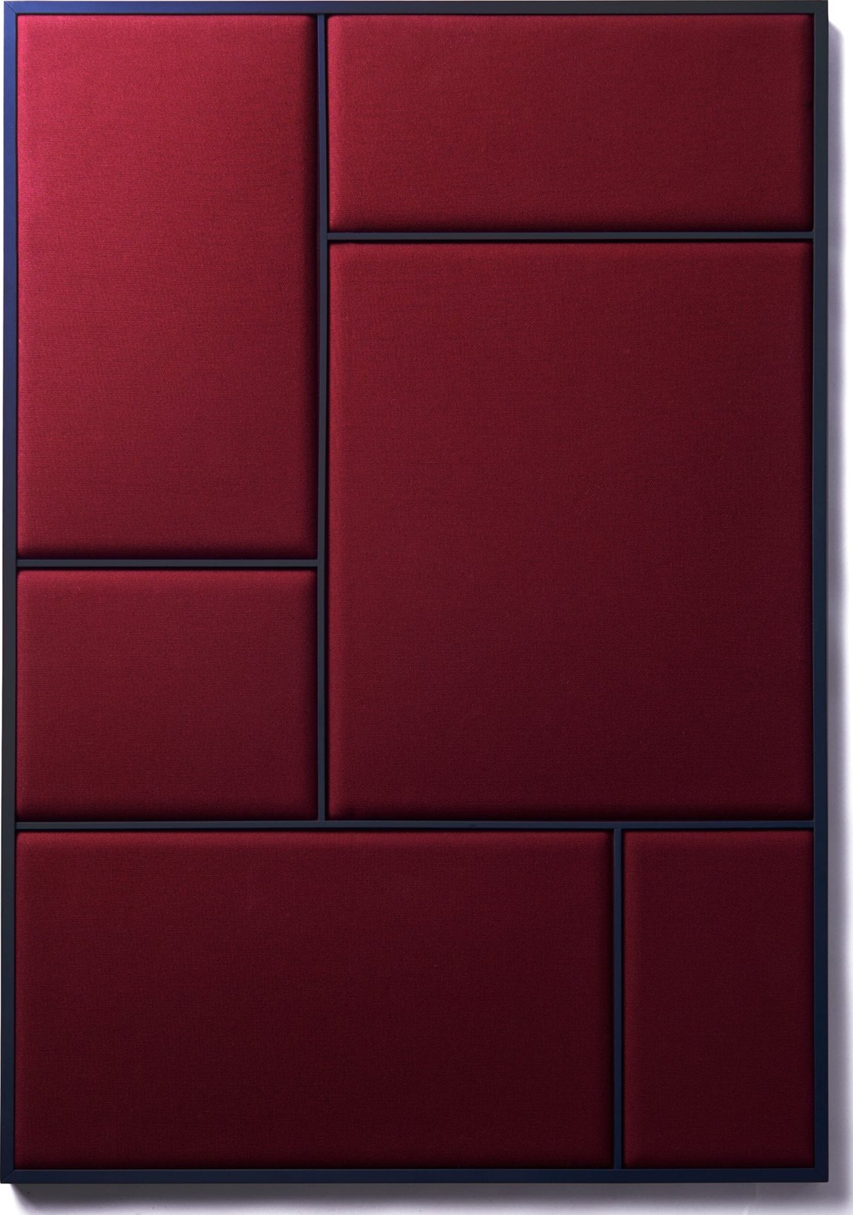 Nouveau Pin L Korktafel blau-rot