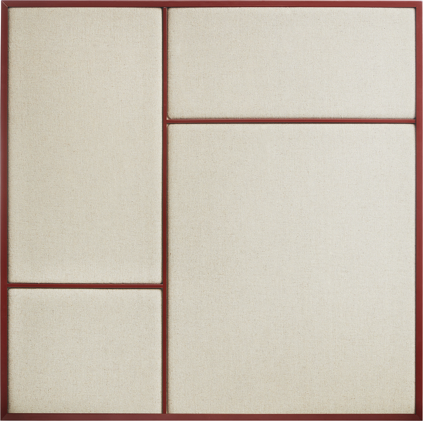 Nouveau Pin Panel zidni tapecirani M crveni