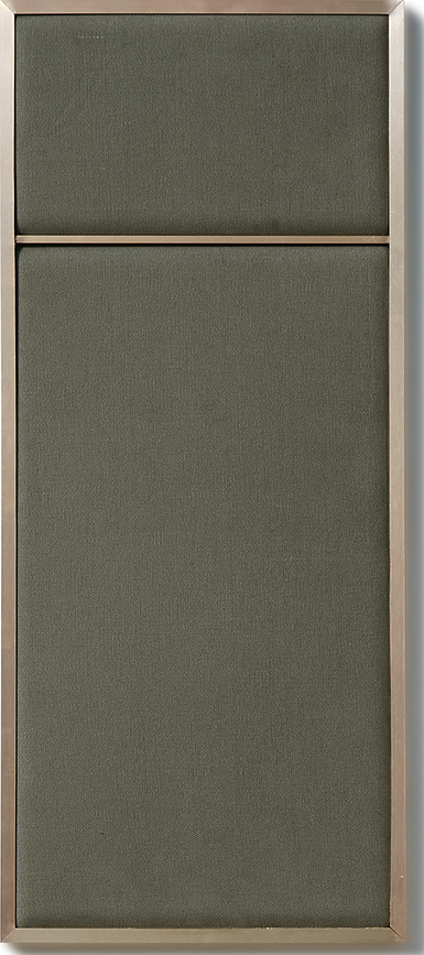 Nouveau Pin Pano tapecirani s mjedenim okvirom S