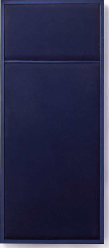 Nouveau Pin S Πάνελ Τοίχου, ταπετσαρισμένο, μπλε