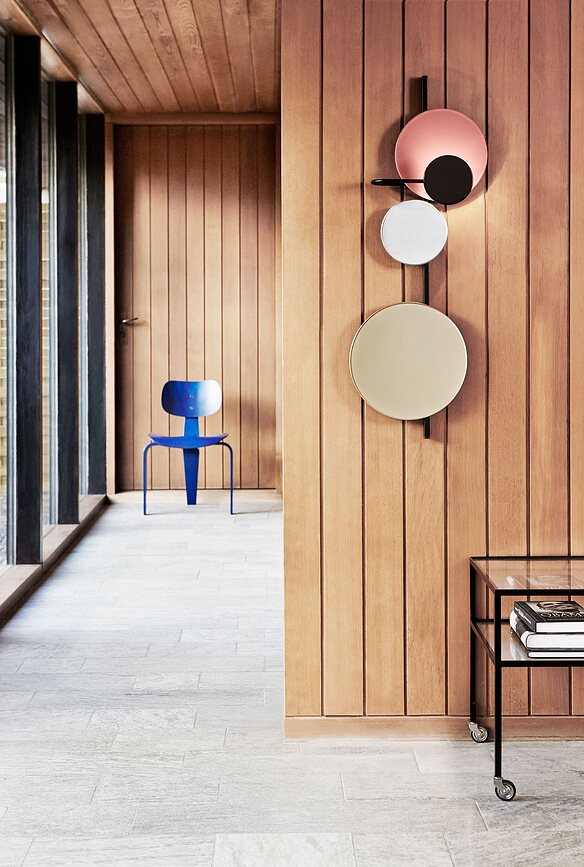 Planet Disk za zidnu lampu 25 cm zeleni