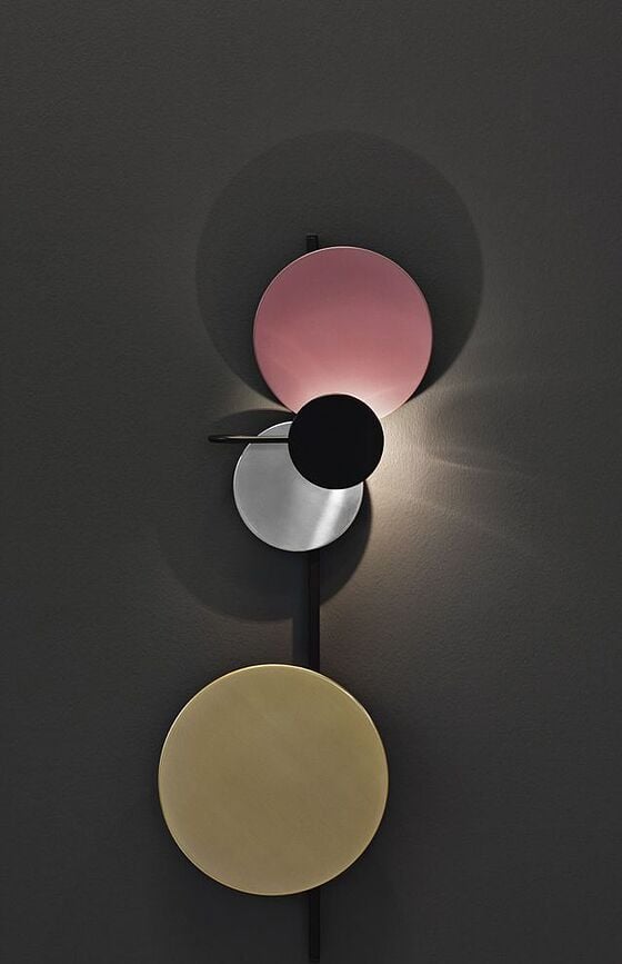 Planet Lampa zidna ružičasta