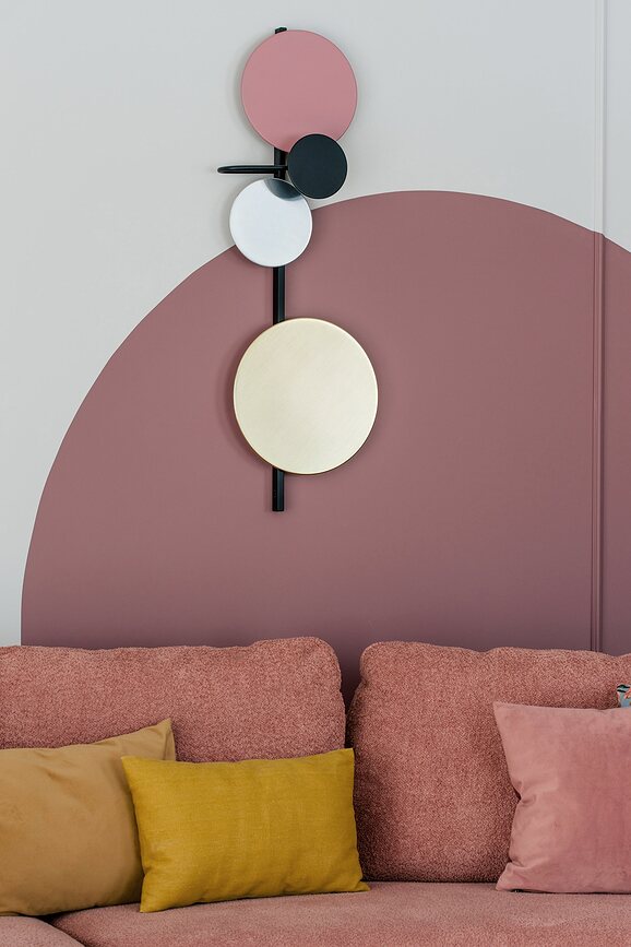 Planet Lampa zidna ružičasta