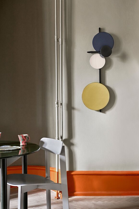 Planet Lampe murale, rose