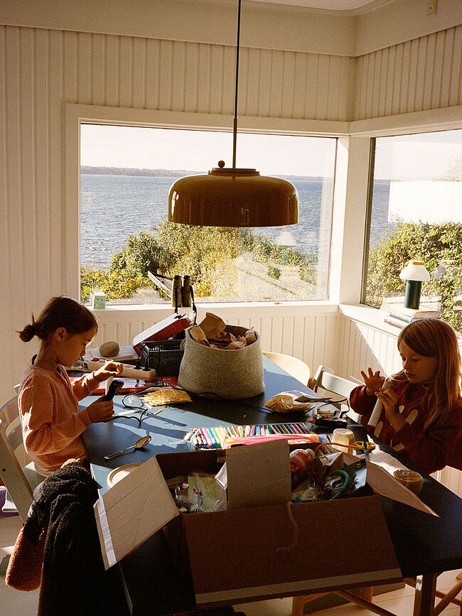 Podgy Viseća Lampa siva