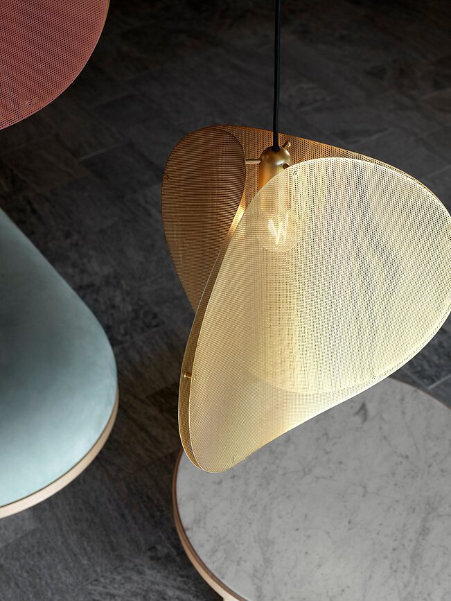 Proxima Κρεμαστό Φωτιστικό, ορειχάλκινο