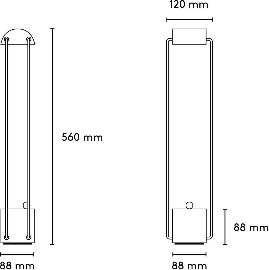 Tokio Stolna Lampa žuta