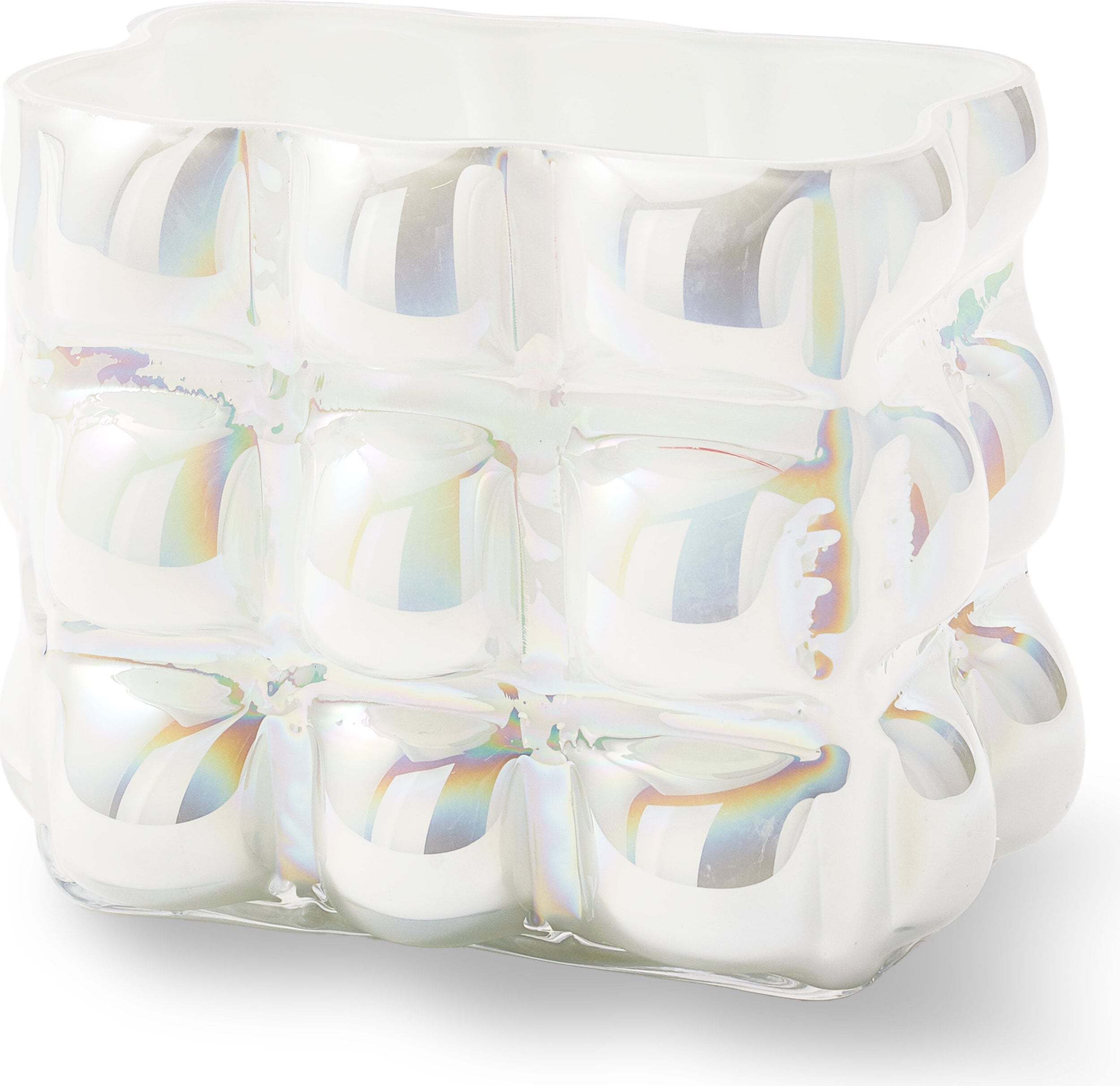 Bubble Glasvase 17,5 cm, transparent