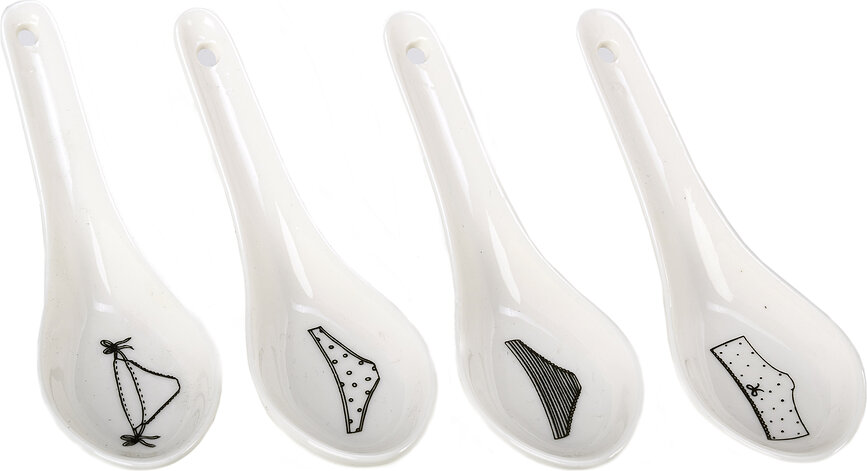 Coupelles Undressed 200 ml, blanches, lot de 4