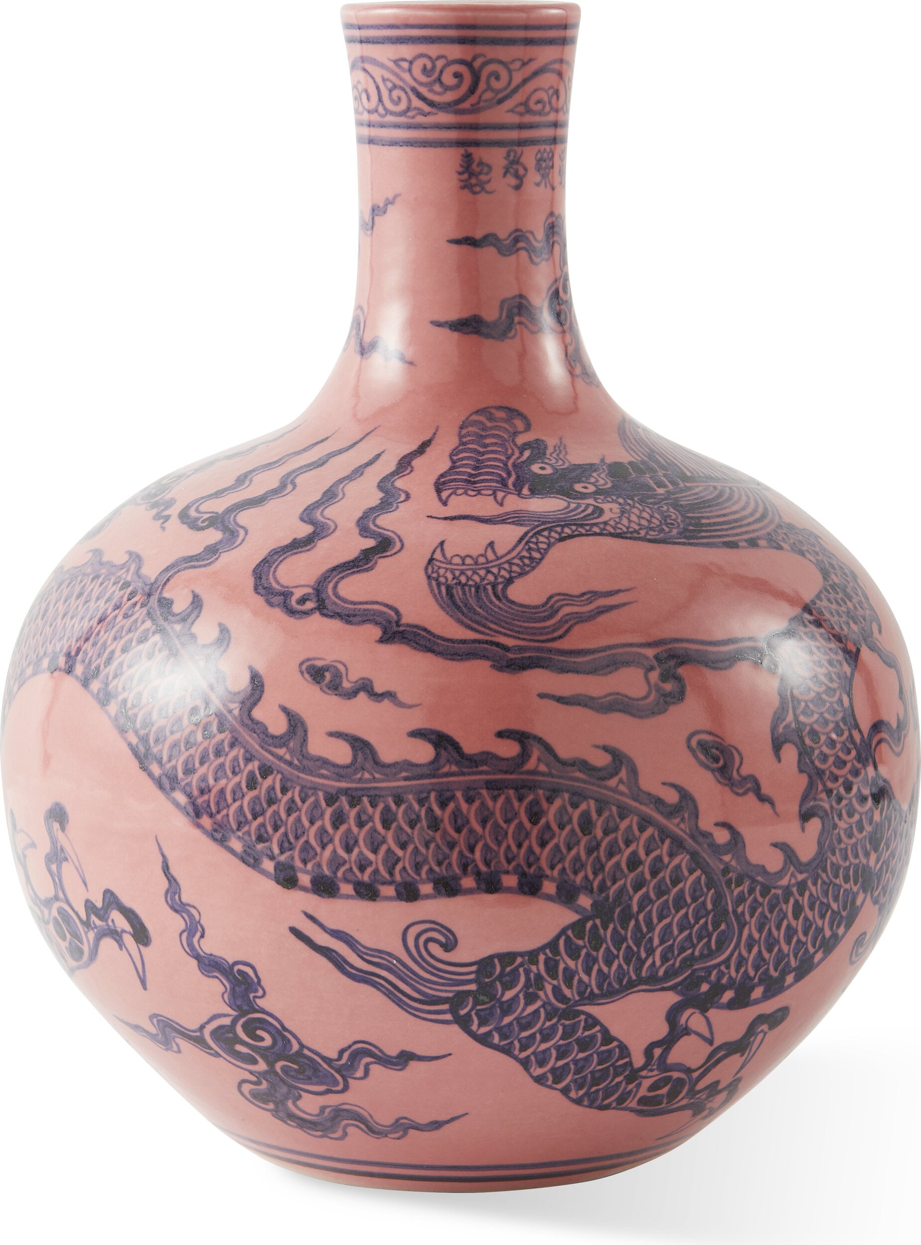 Dragon Vase, rosa