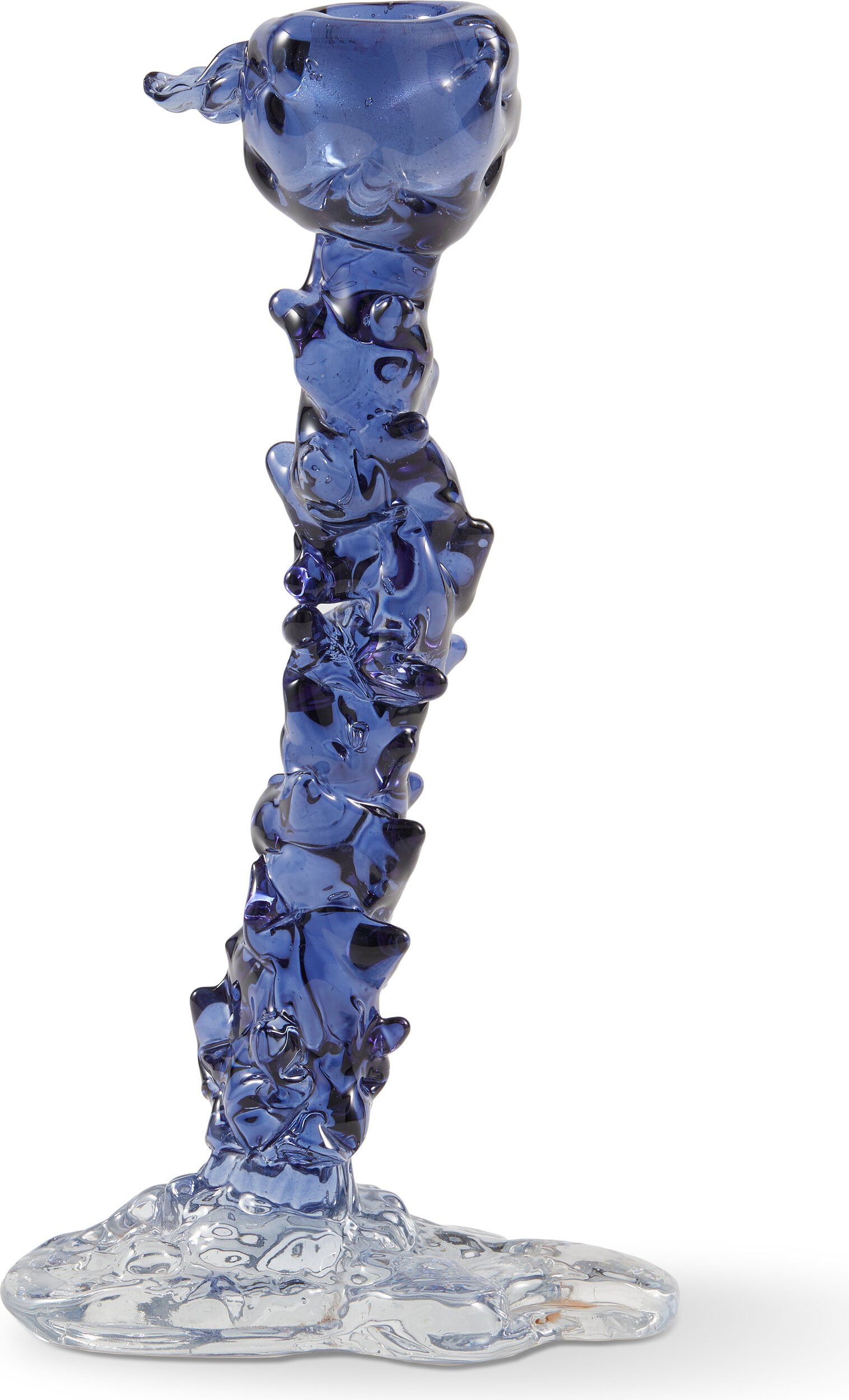 Drip Kerzenhalter für klassische Kerzen 25 cm, marineblau