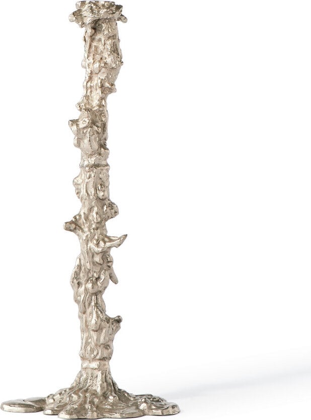 Drip Kerzenhalter für klassische Kerzen 50 cm, silber