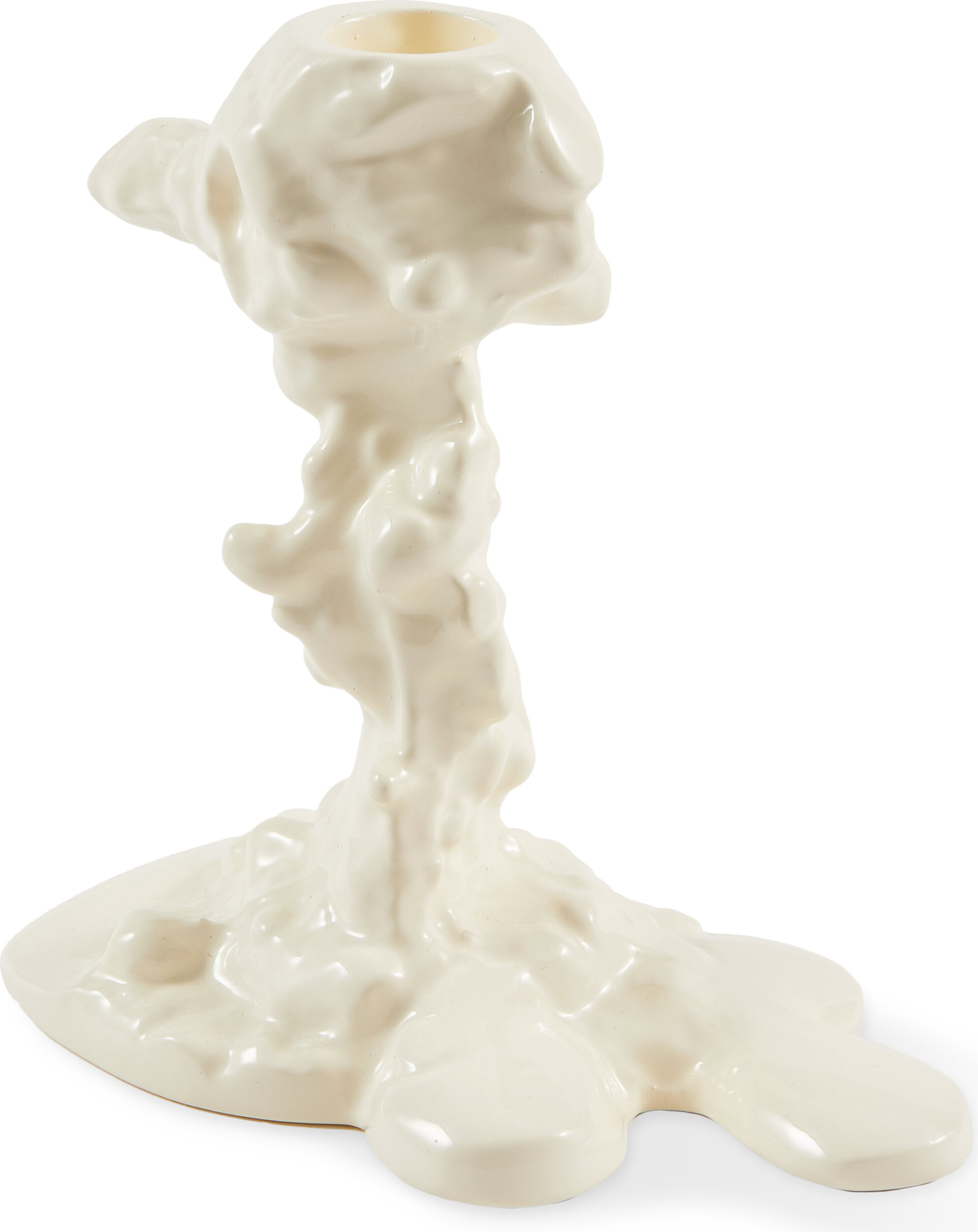 Drip Kerzenständer für klassische Kerzen 14 cm, weiß