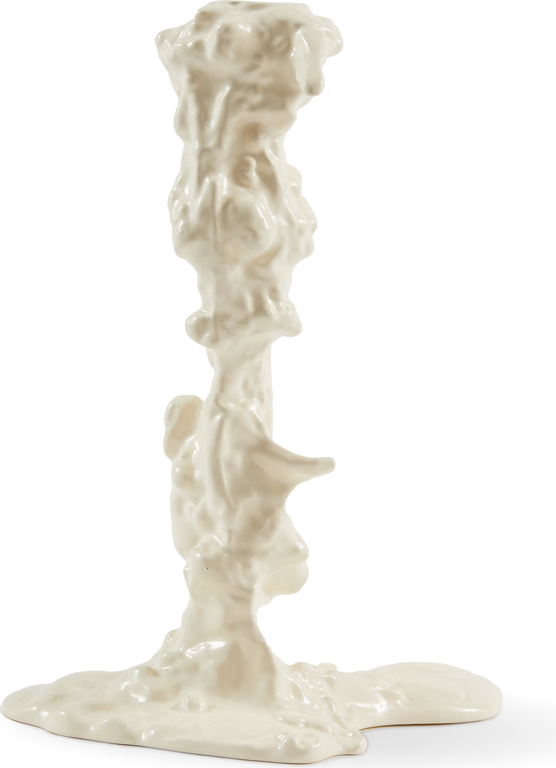 Drip Kerzenständer für klassische Kerzen 25 cm, weiß