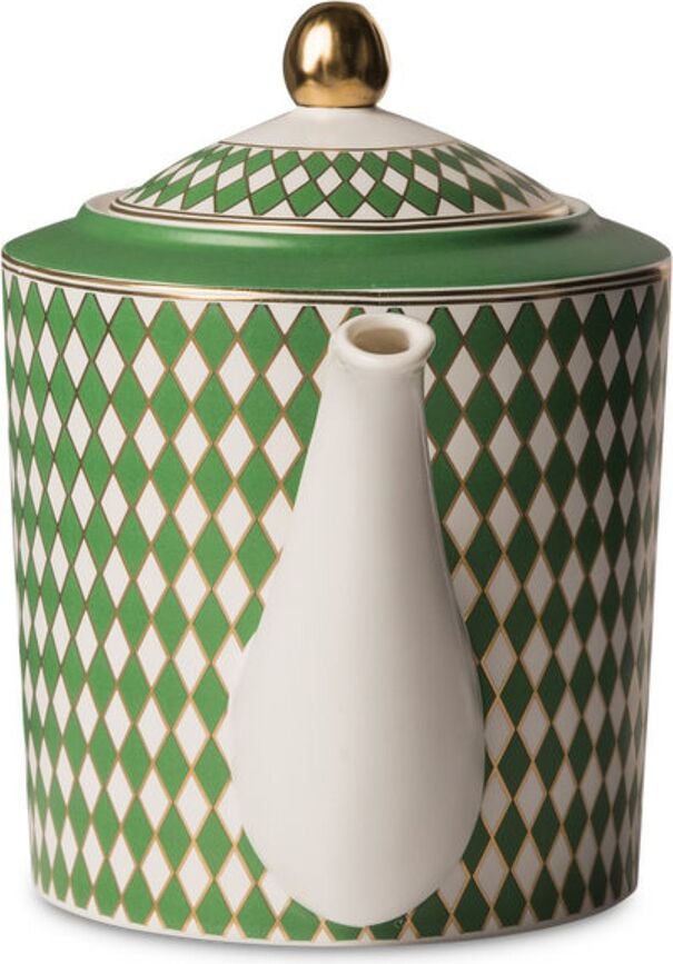 Dzbanek do herbaty Chess 1,1 l zielony