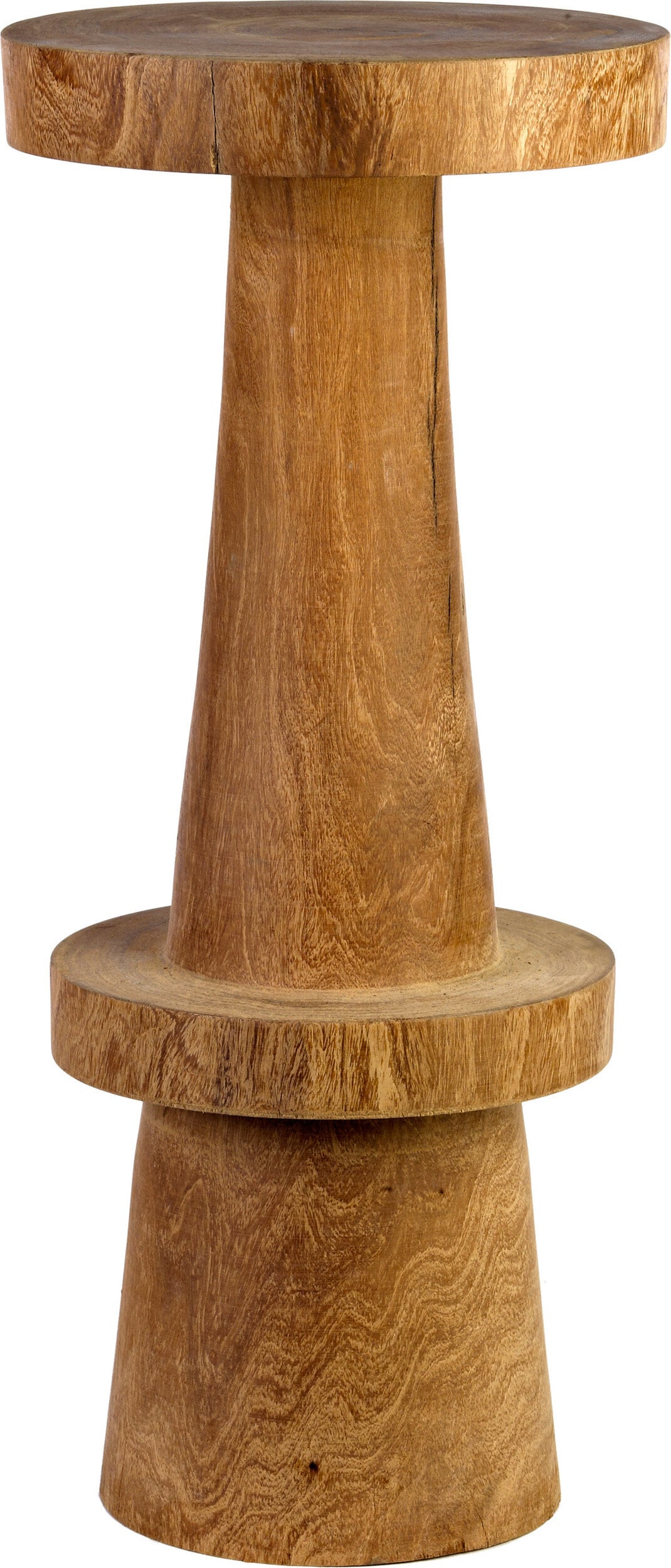 Hocker oder Beistelltisch Simple, Naturholz