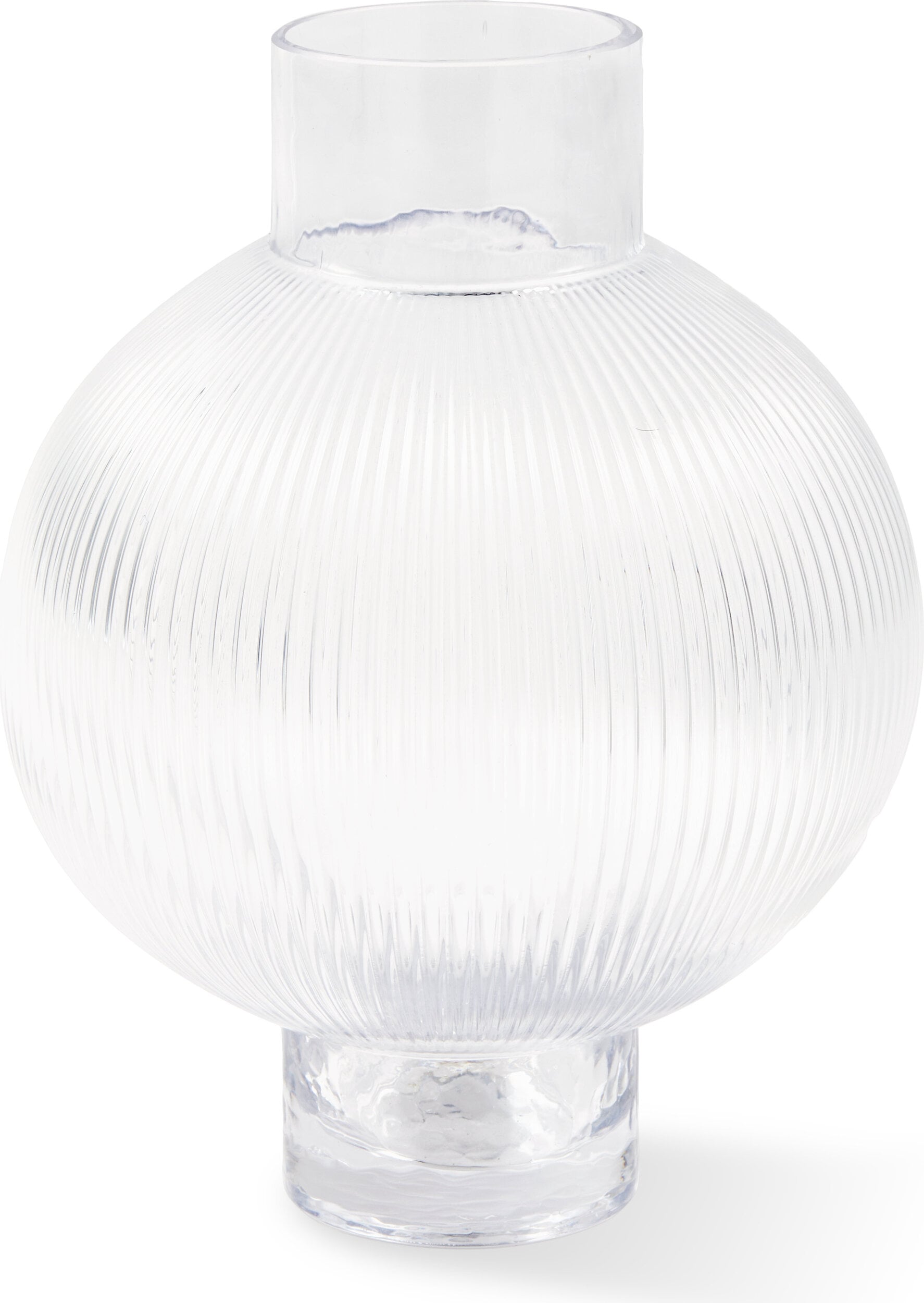 Hot Air Balloon Glasvase 30 cm, transparent