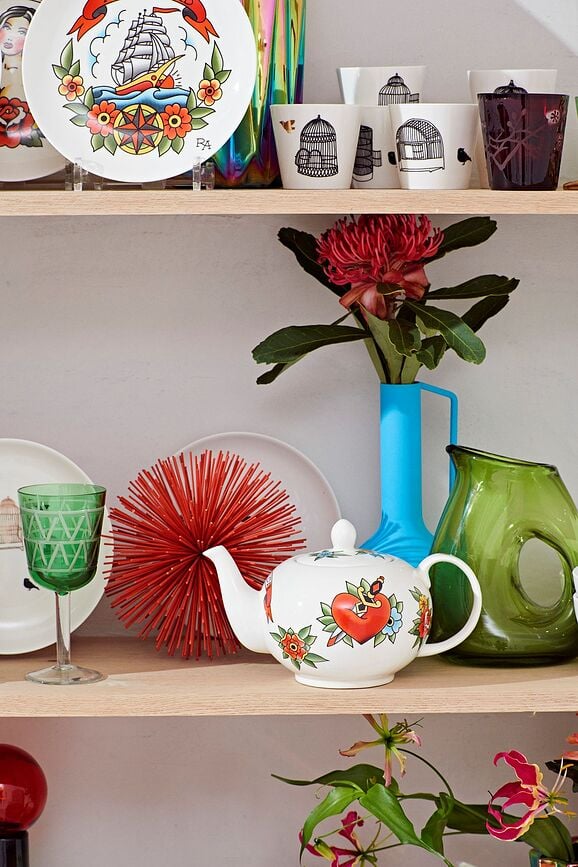 Jug Hole Vase 850 ml, olive