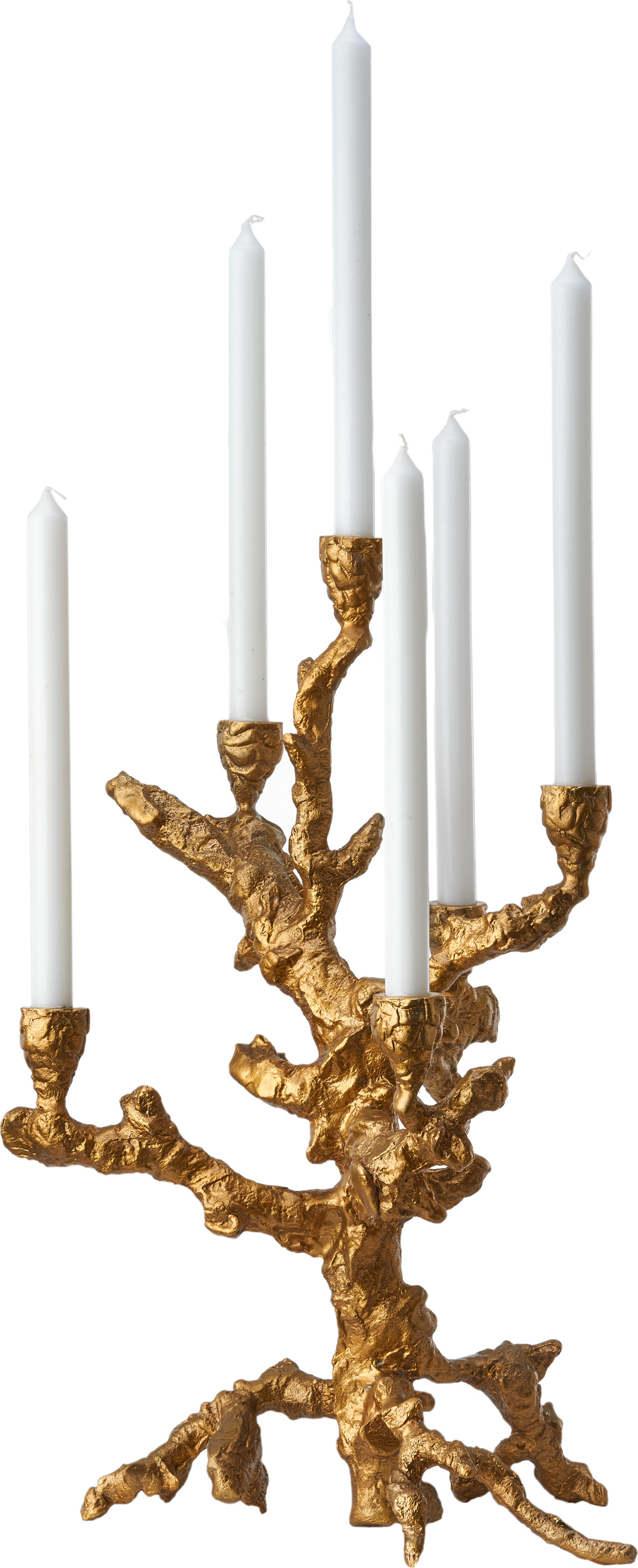 Kerzenständer Apple Tree 53 cm, gold