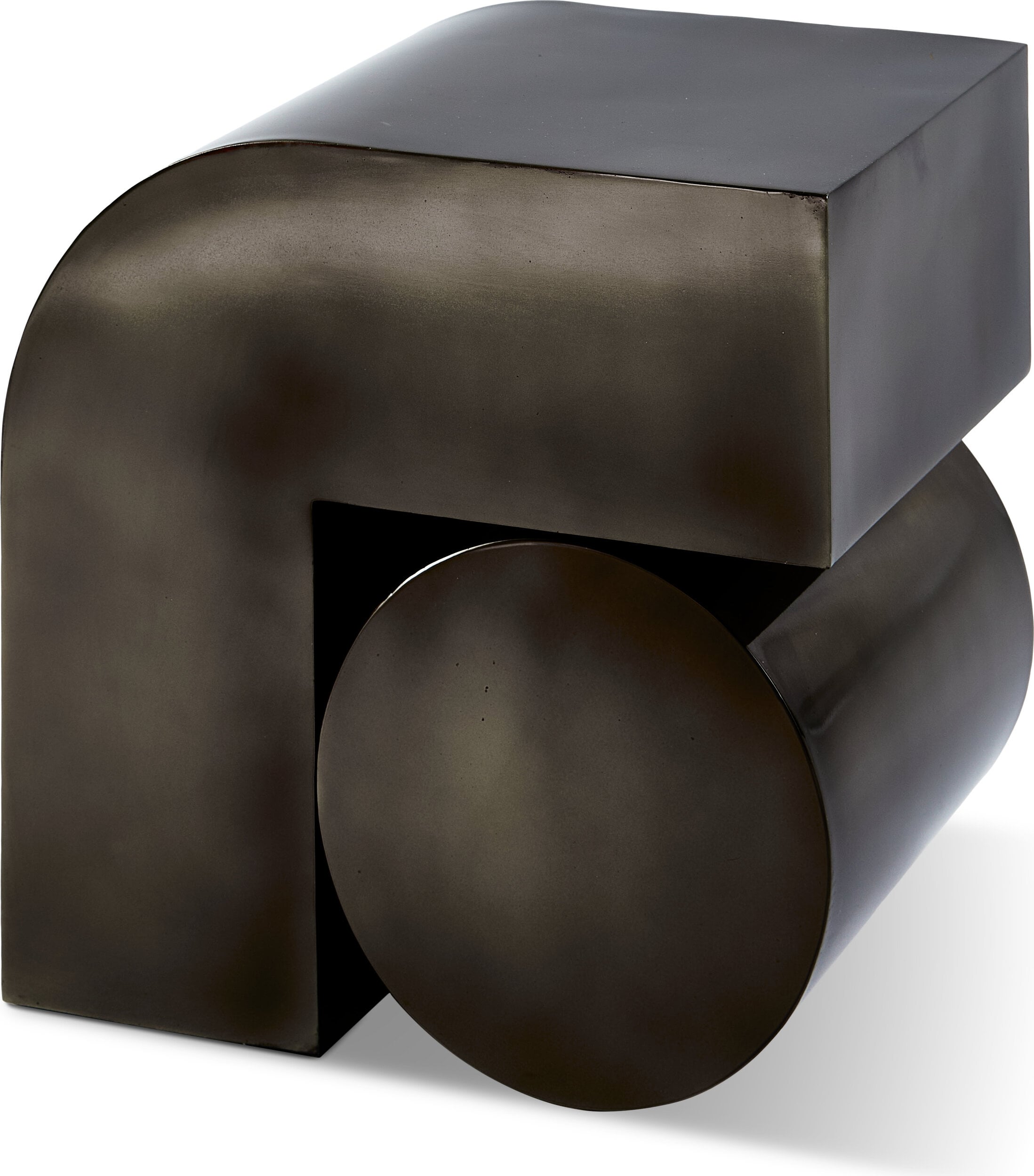 Kombo Beistelltisch, metallic schwarz