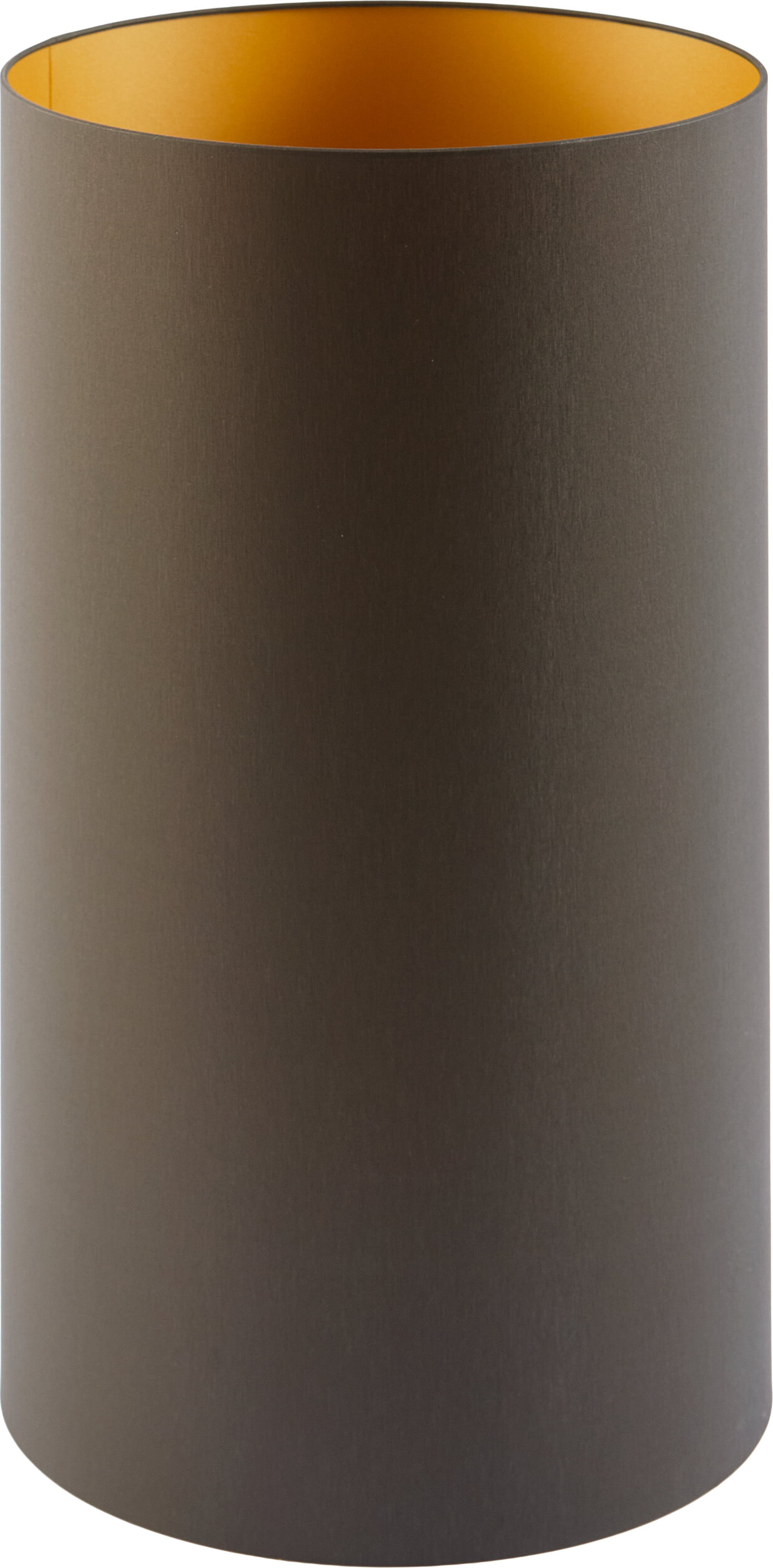 Lampenschirm Soft Gloss 35 cm, braun