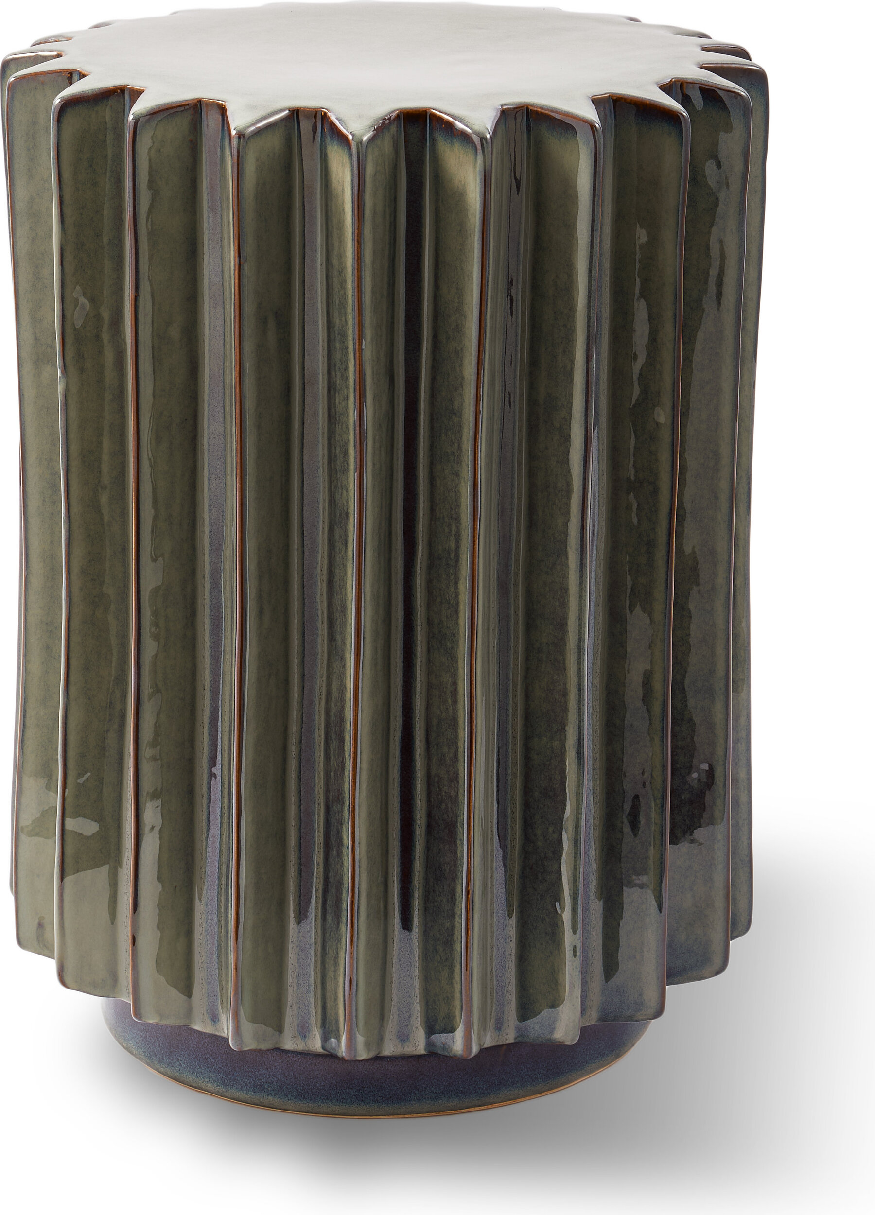 Okra Beistelltisch 46 cm, grün