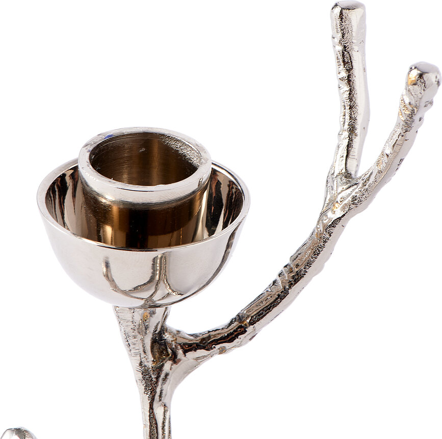 Підсвічник для класичної свічки Twiggy XS срібний