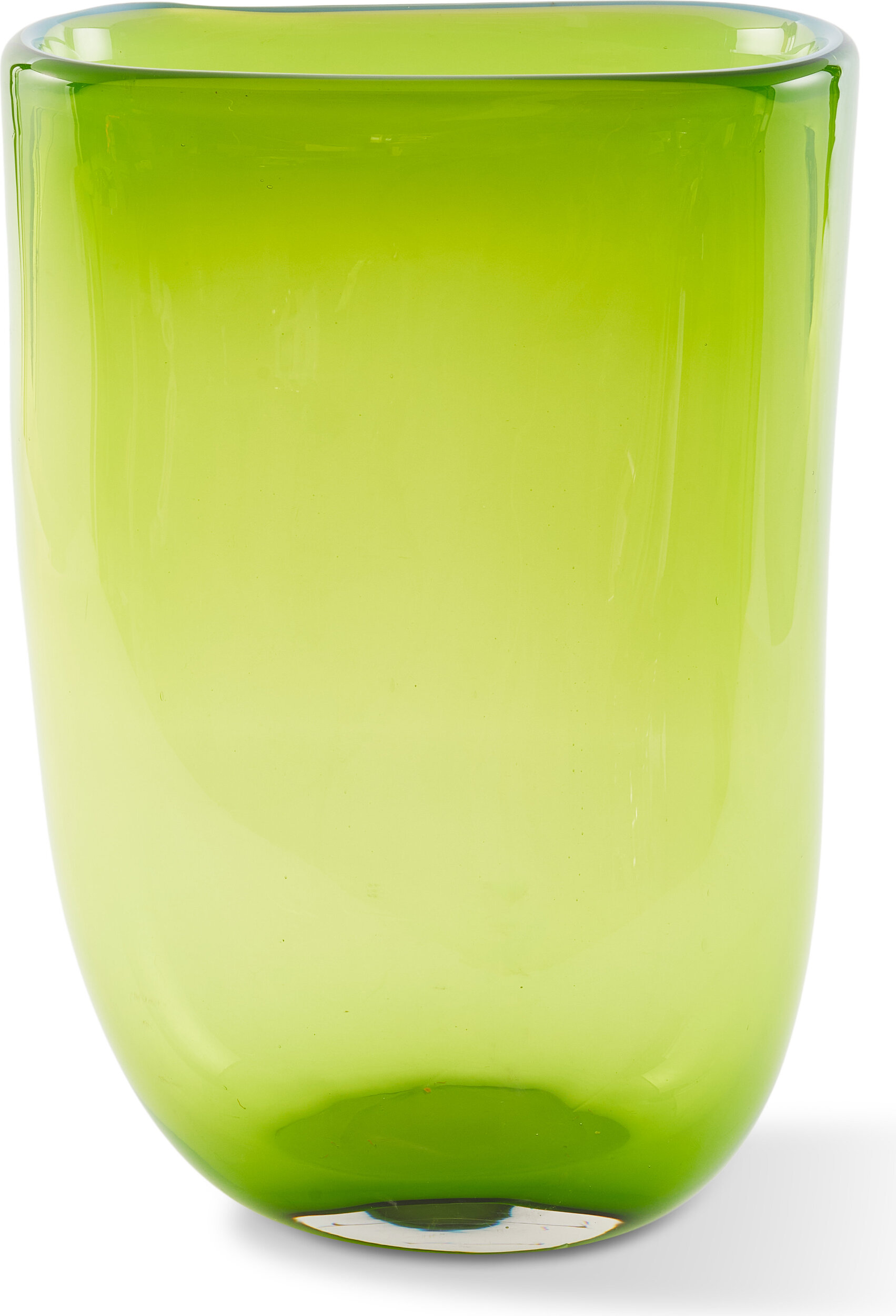 Poison Slim Tube Glasvase 50 cm, limettengrün