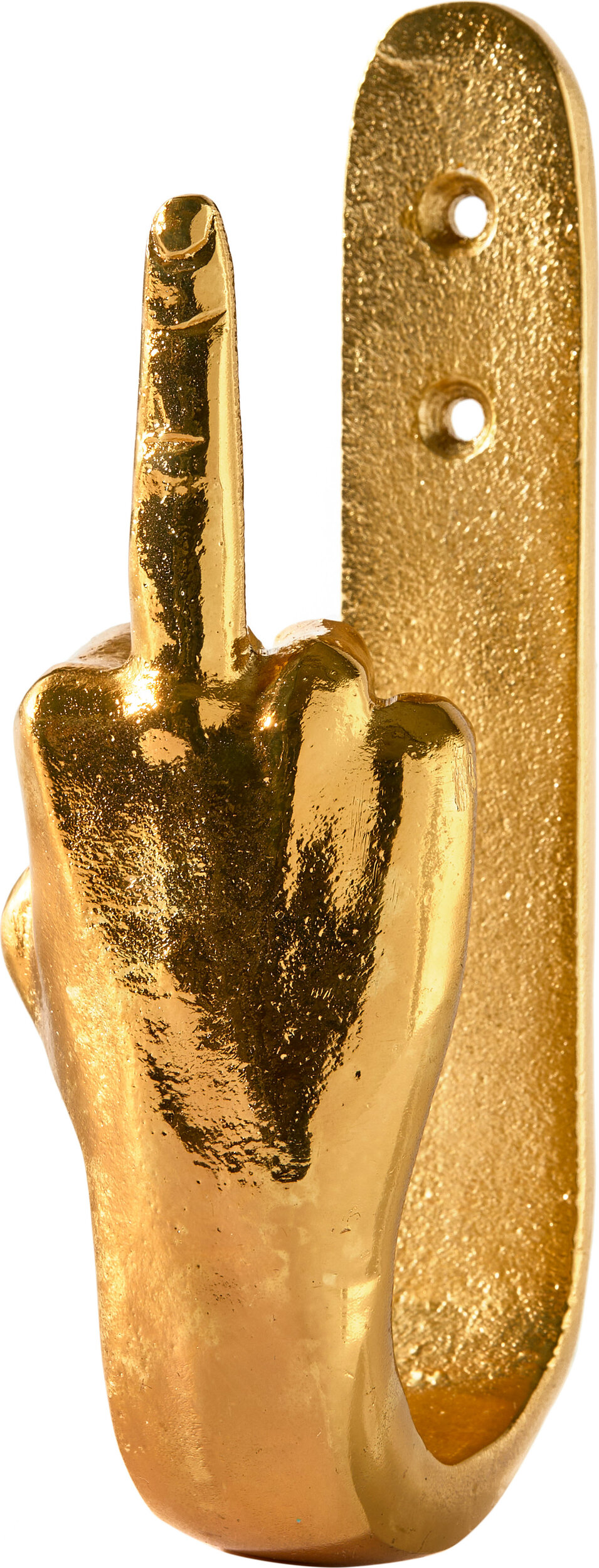 Polspotten Wandhaken F-You, gold