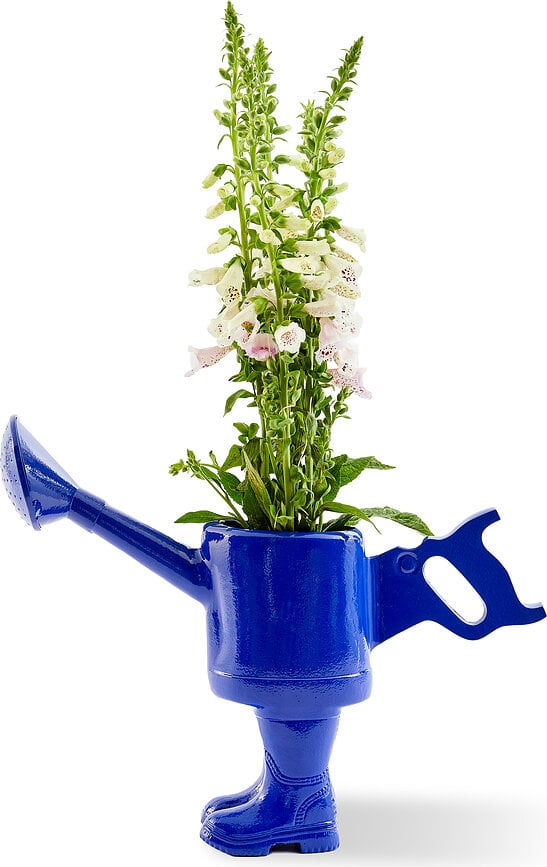 Rzeźba Walking Watering Object niebieska