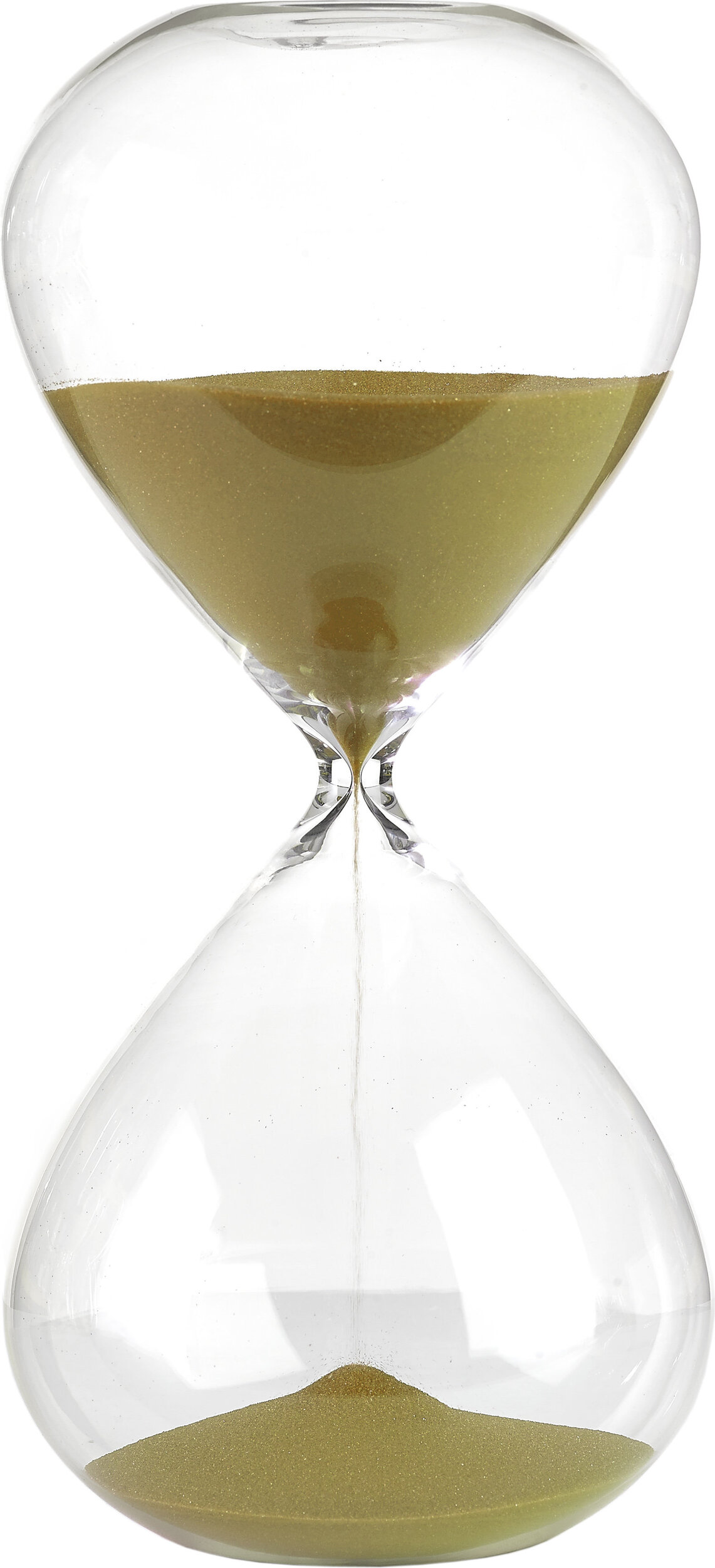 Sanduhr Ball M, gold