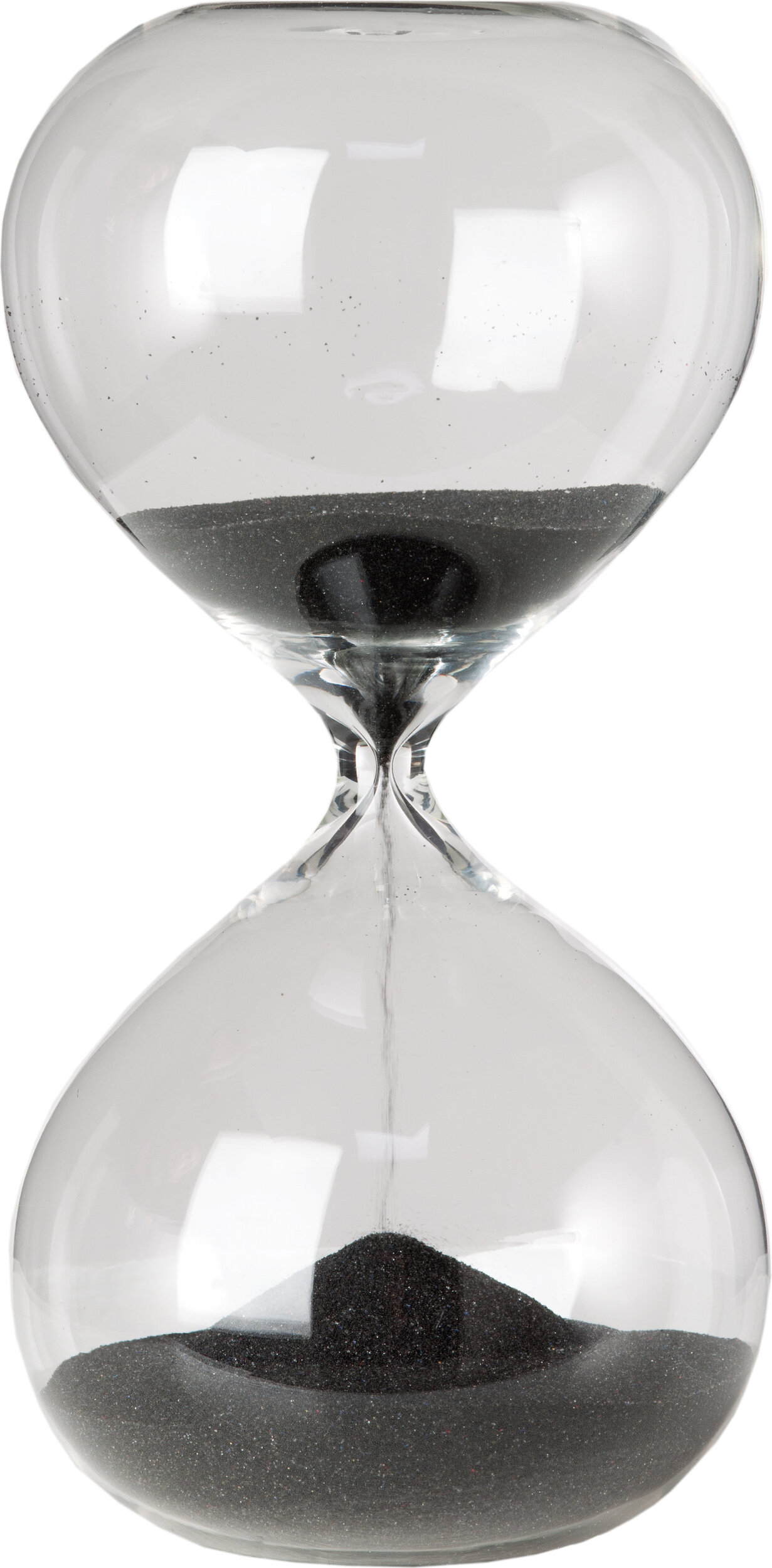 Sanduhr Ball S, schwarz