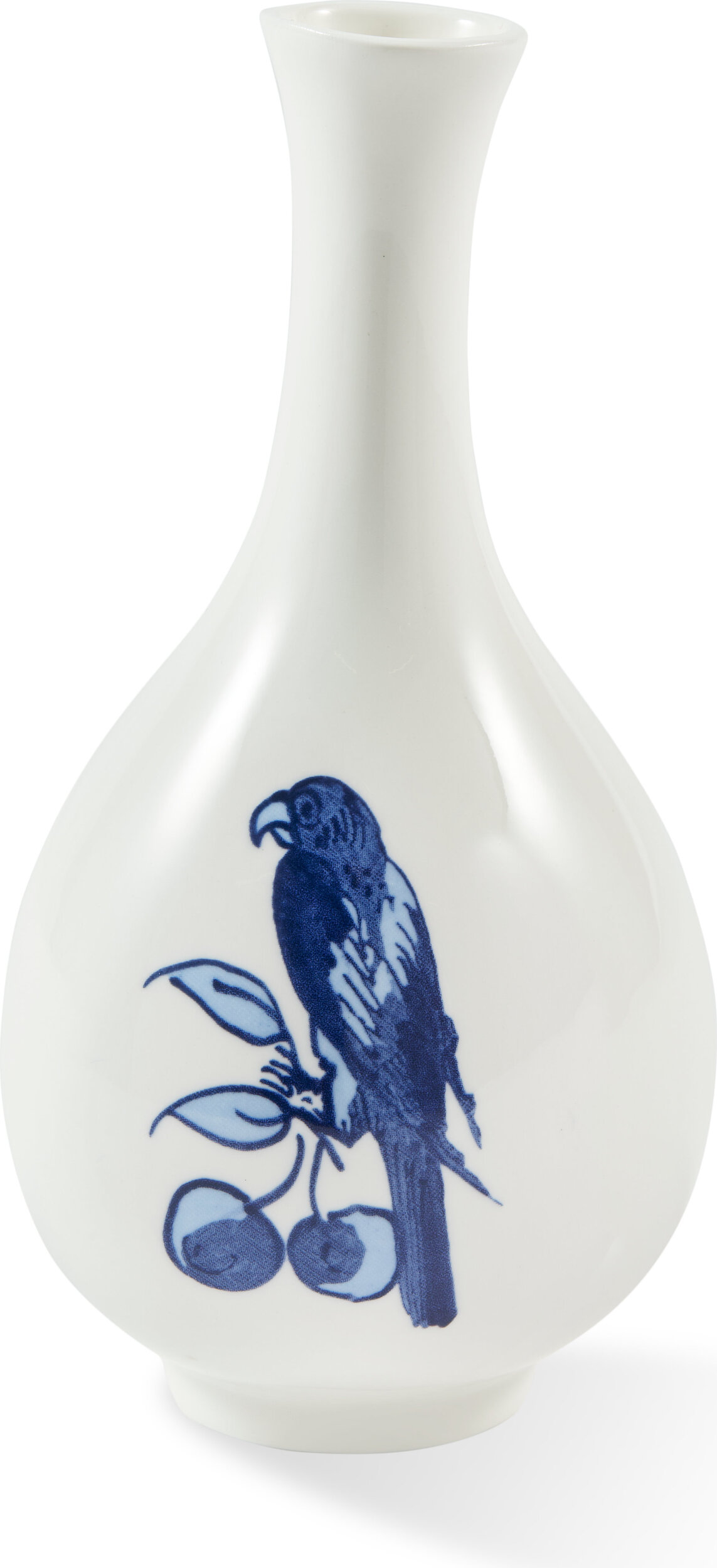 Small Bird Vase 17 cm, green